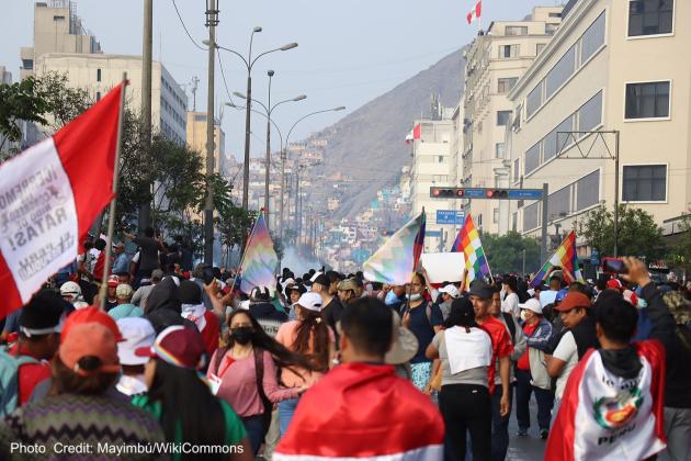 Protests in Lima