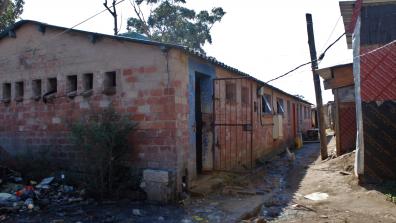 Hostel housing building in Durban. Photo: Nomfundo Xolo